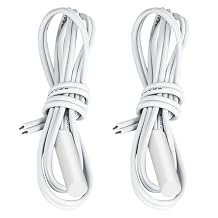 WR55X10025 Temperature Sensor 2pcs Compatible with GE Refrigerators Replaces 914093,AP3185407,AH304103, EA304103