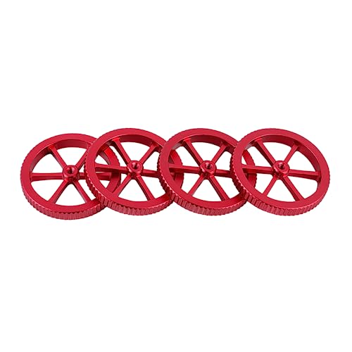 Official Creality 4Pcs Metal Leveling Nuts and 4Pcs Springs Upgraded Set for Ender 3/3 Pro/3 V2/Ender 3 Neo/Ender 3 V2 Neo/Ender 3 S1/Ender 3 S1 Pro Ender 5 Plus 3D Printer Hand Twist Nuts Set - Image 5
