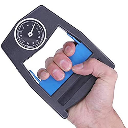 PIMRRU Instrument De Mesure De La Force - Dynamomètre Portable Numérique - Dynamomètre Électronique Ergonomique Poignée De Dynamomètre Délicat Clip Musculaire Physique 130Kg/286 Lbs Cover