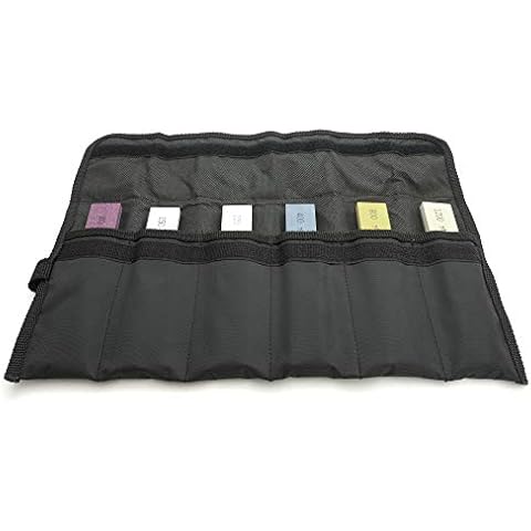 Roll Bag for 6 Edge Pro Format Sharpening Stones Cover