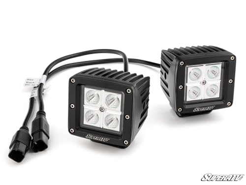 SuperATV Can-Am Defender Rear-Facing LED Cube Lights