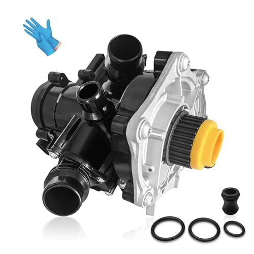 Water Pump & Thermostat Housing Assembly for VW/Audi 2.0L TSI | Fits Atlas 2018-2021, Tiguan 2018-2020, A5/Q3 2019-2021 | Replaces 06L121111H, 06L121012A, 06K121011 for third-generation EA888