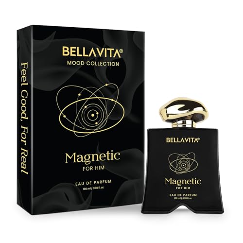Bellavita Luxury Mood Collection MAGNETIC for Him Eau de Parfum | 100 ml | Men's Perfume | Gift choice for Birthday and Anniversary