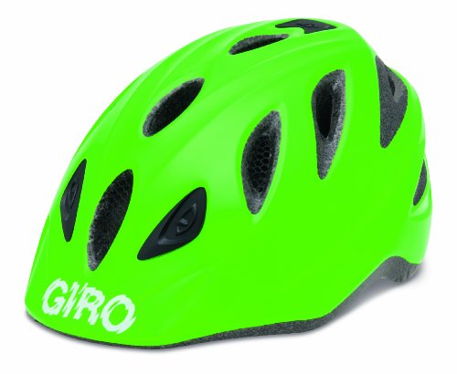 Giro Kinder Fahrradhelm Rascal, Bright Green, 46-50