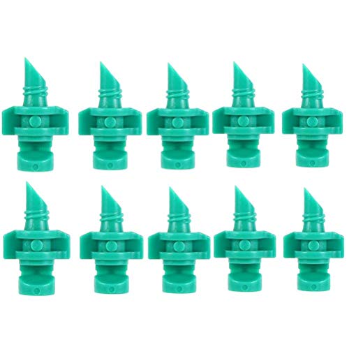 180 Pcs Atomizing Garden Sprinklers Sprayers Aeroponic Nozzle Refraction Garden Watering Irrigation Heads Misting Sprayer Nozzle Fog Sprinkler Gardening Lawn Micro-Sprayers System(90/180/360 Degree) #TOP3
