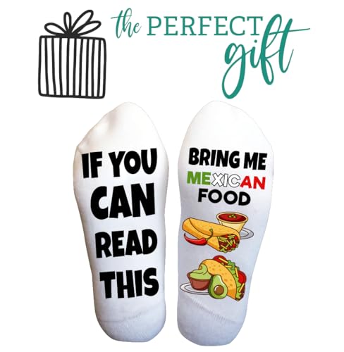 If You Can Read This Bring Me Tacos and Burritos Socks – Tacos Socks for Man and Woman Funny Novelty Socks Thanksgiving Christmas Gift4