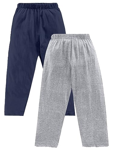 Image of KiddoPanti Boys Solid Pyjama Pant | 100% Soft Cotton Single Jersey | Comfortable Fit with Elastic Waistband & Single Front Pocket | Kids Track Pant