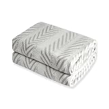 colcha de seda bordada 🌬️ Transpirable y Ligero Estructura de tejido ventilado que mejora la circulación del aire, evitando sensación de calor y humedad, ideal para uso diario en cualquier estación.
