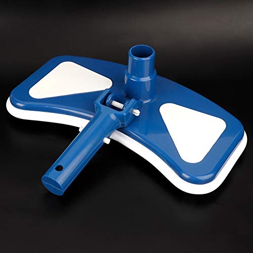 Escova de vácuo para piscina, cabeça de limpeza de piscina de 12 polegadas, material de limpeza de p