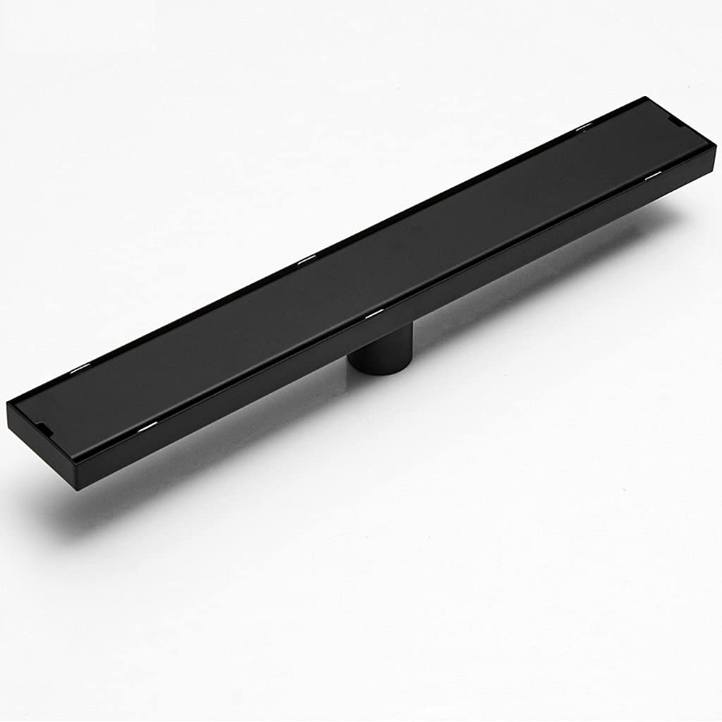 Sumidero rectangular alargado para reformas de baños modernos y duchas de obra