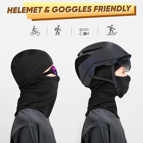 Ameceres Kids Balaclava Ski Mask Cold Weather Windproof Tactical Face Mask Winter For Skiing Snowboarding Cycling thumb #2