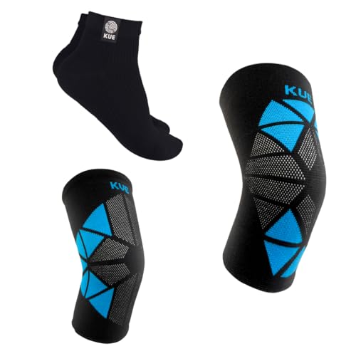 Image of KUE Athletic Essential Kit | Sports Kits For Men Women | Kit Set For Men | Badminton Kit Gym Kit Football Kit Cricket Kit Combo Set (GymKit-Black, S /M)