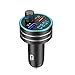 Produktbild QUMOX Bluetooth FM Transmitter Auto MP3-Player Schnellladegerät Freisprecheinrichtung Car Kit Wireless Drahtloser Radio Audio Adapter mit Zwei USB 5V 3.0A 2A USB Port
