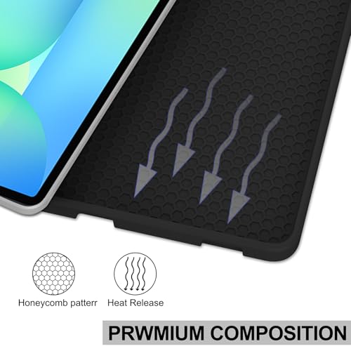 Image of Keyboard Case for Samsung Galaxy Tab S10 FE+ Plus 13.1inch 2025, Magentic Protective Cover with S-Pen Holder, Detachable Wireless Bluetooth Keyboard, Black