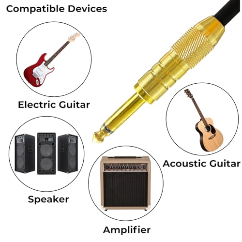 Câble de guitare 3m Veda pour libérer l'émotion de vos notes de musique - 3