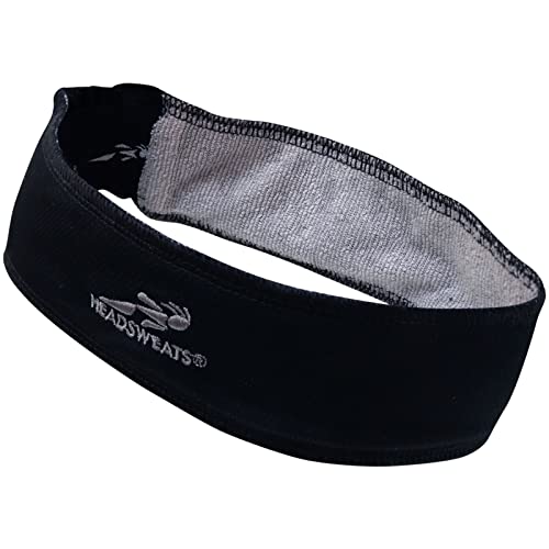 Headsweats Topless - Gorra de Ciclismo para Hombre, Color Negro, Talla Talla única
