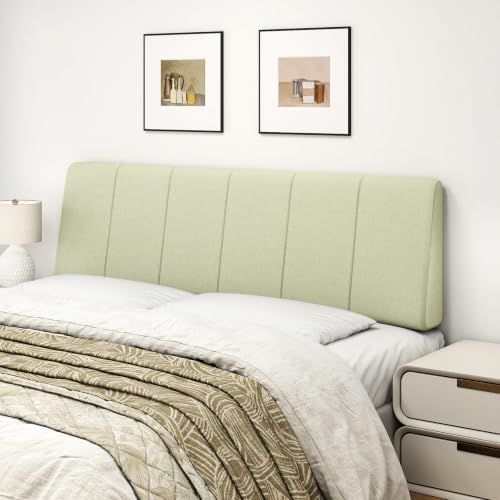 Liiwepo Queen Size Headboard Only-No Assembly Required, Light Warm Green
