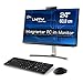 Produktbild All-in-One-PC CSL Unity U24B-AMD, 60,5 cm (23,8 Zoll, 1920x1080 Full HD) - Leistungsstarker AIO (AMD Ryzen 7 5700G CPU 8x3800 MHz, 2000 GB SSD, 32 GB DDR4-RAM, Windows 11 Home), schwarz