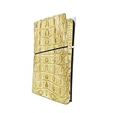 MightySkins Glossy Glitter Skin Compatible with PlayStation 5 PS5 Slim Disk Edition Bundle - Great White Shark | Protective, Durable High-Gloss Glitter Finish | Easy to Apply | Made in The USA