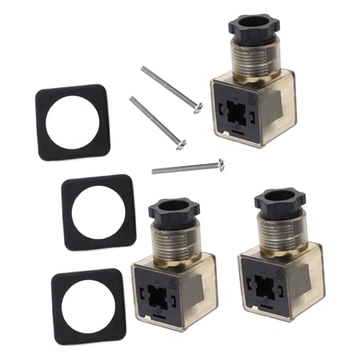 Conector para válvula solenoide con luz indicadora led de diagnóstico 2