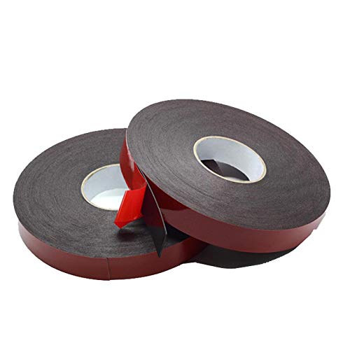 doppelseitiges Schaumstoff-Klebeband, 5 Stück, wasserdicht, für Handy-Display, Kamera-Abdeckung, Auto, Dekorationsstreifen, Papier usw. (Breite 60 mm)