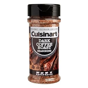 Cuisinart Dark Coffee Roast Seasoning – Caramel, Garlic, and Bourbon Notes – CGSS-120