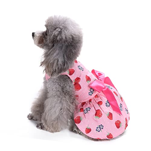 Balacoo 1 Peça Camisas Para Gato De Estimação Roupa Para Princesa Mangas Suprimentos T- Elegante Xs