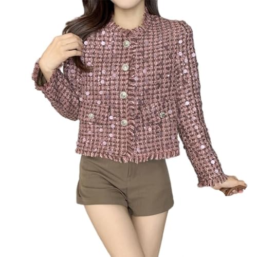 Veste texturée pour femme coupe ample tendance pour la mi-saison
