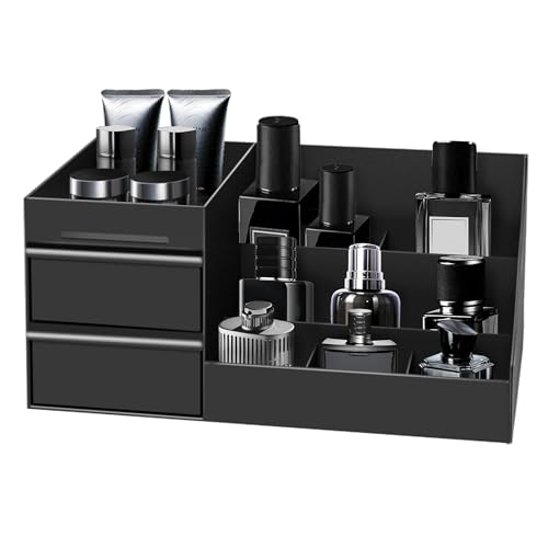 Turesmith Mens Organizer Cologne Organizer for Men Perfume Organizer Cologne Stand Perfume Stand Organizador de Perfumes Bathroom Countertop Storage Shelf for Bathroom Counter Easter Gifts for Men