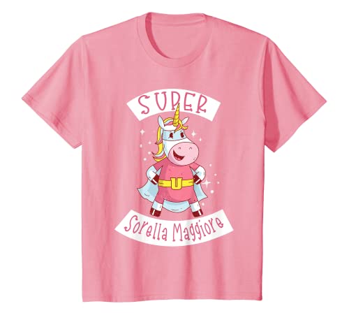 Niños Sorella Maggiore 2022 Camiseta Unicornio Anunciar Embarazo Camiseta