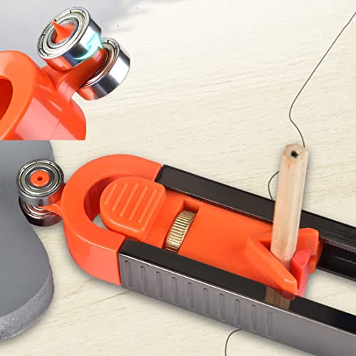 Image of Contour Gauge Scribe Tool,Baowox Precise Profile Gauge Tool with Lock for Pencil Woodworking Edge Corner Measuring Profile Duplicator