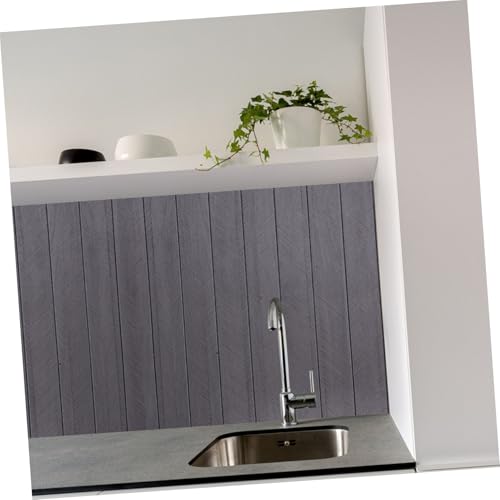 Murs bruyants ? Papier peint autocollant 3d lattes marron isolation