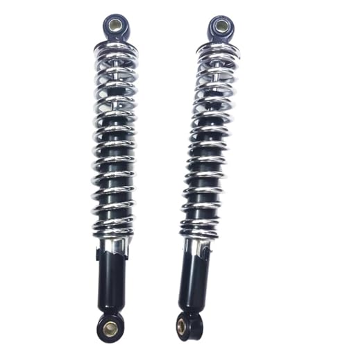 Ressort 8mm amortisseur moto 345mm argent suspension arrière pour Suzuki routière