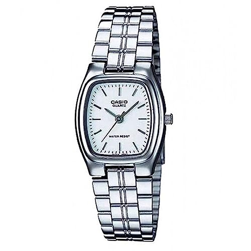 Casio Womens Quartz Watch, Analog Display and Stainless Steel Strap