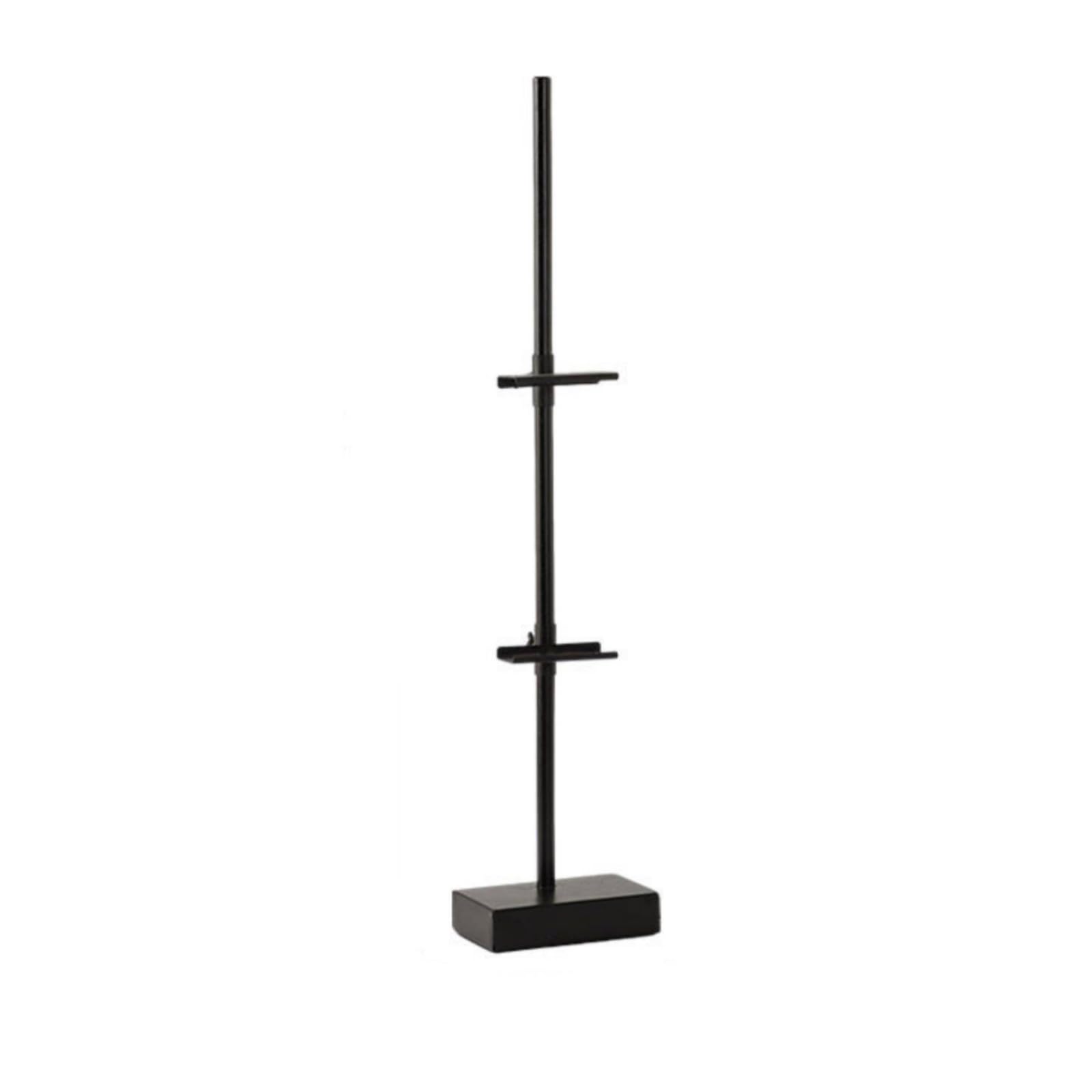 Espositore da Tavolo Resistente Espositore in Metallo Durevole Supporto Espositivo per Soggiorno, Ingresso , Nero