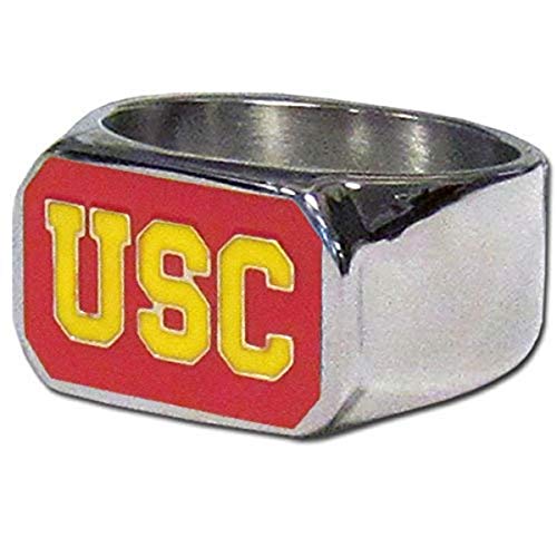 NCAA USC Trojans Steel Bottle Opener, Ring Size 12