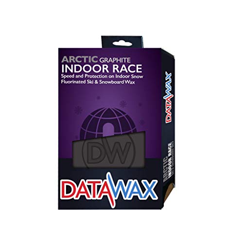 DataWax Arctic GX - Cera de esquí para Interiores (110 g), Color Gris Cover