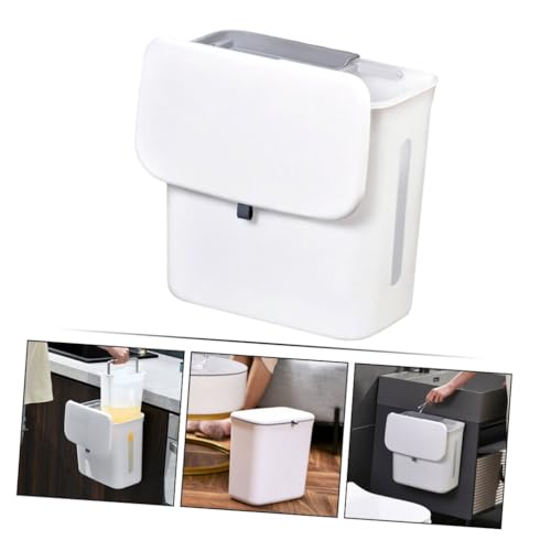 Caneca de basura con tapa compartimentos para separación húmedo y seco miniatura 3