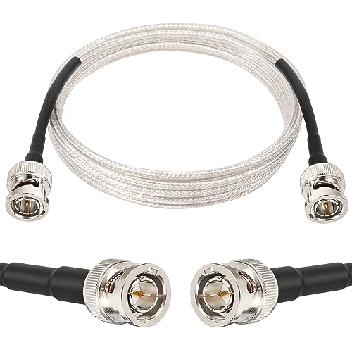 Image of XRDS -RF SDI Cable 10ft, Thin 3G /6G HD-SDI Cable, 75 Ohm RG179 Coaxial Cable with Heavy Duty BNC to BNC Male Connector for Surveillance Camera System Cables CCTV /DVR /TV