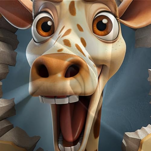 Housse de couette girafe 3D le cadeau idéal pour lit double enfant - 7