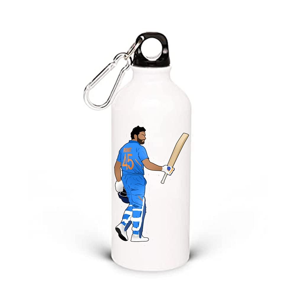 APC-Sipper Bottle, Rohit Sharma, Cricket, Glossy finish printing with lock on cap