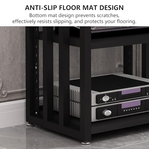 Meuble de rangement multimédia pour studio d'enregistrement et composants audio - 7