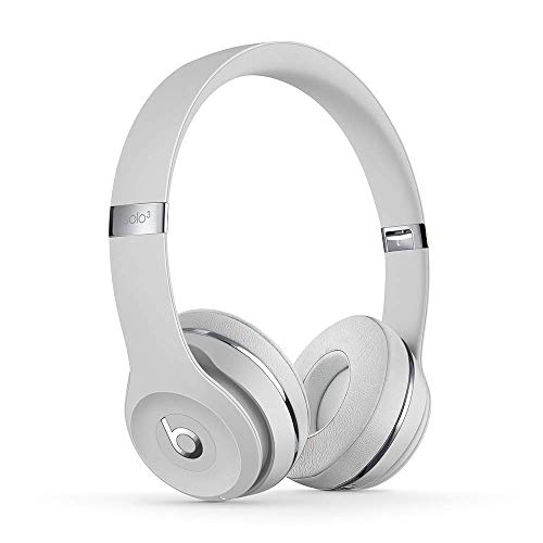 Image of Beats Solo3 Wireless Headphones - Satin Silver(Model) - MX452LL /A (Renewed)