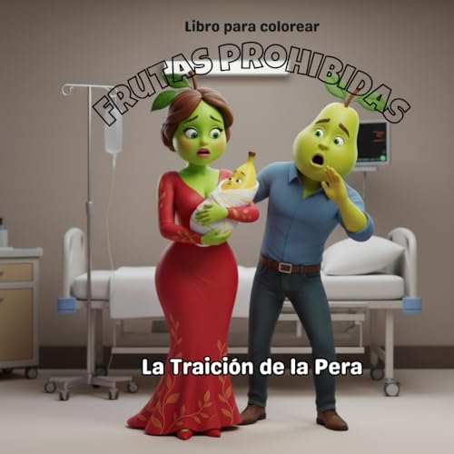 Frutas Prohibidas. La Ttraicion de la Pera: Un libro para colorear dramatico. Historias de traicion, secretos y giros impactante