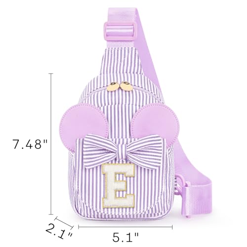 Image of Mibasies Sling Bag for Girls Gift, Toddler Girl Toys, Purple E