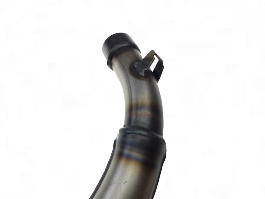 Auspuff Sportauspuff XS-2 – E-geprüft – passend für Rieju MRT, MRX, Beta RR 50 (2005–2012) – Auspuffanlage mit Krümmer + Endschalldämpfer