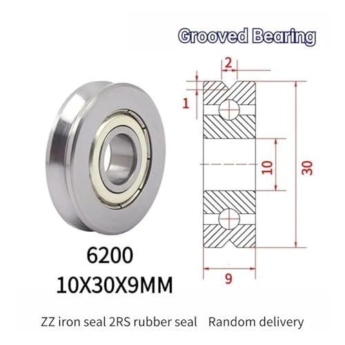 Roulement rainuré V 6200 : corrigez les sauts de câble sur roue de mélange de redressage