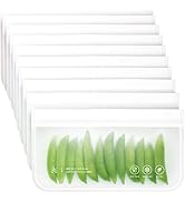 Greater Goods Reusable Food Bags | BPA Free, Food Grade Snack Pouch Made from PEVA | Reusable Pla...