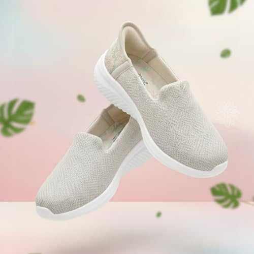 Image of KazarMax Easy On Women's Breathable Mesh Slip-On Loafers | Quick-Dry Casual Sneakers with No-Hands Design | Lightweight Anti-Skid Sole