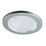 All-Pro 951SNS 4-Inch Trim Lensed Showerlight, Satin Nickel Trim with Glass Lens